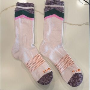 Bombas Pink and Purple Casual Socks
